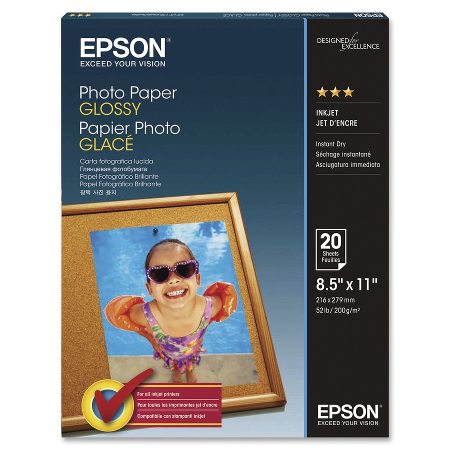 Epson Photo Paper 8.5X11 20Sht