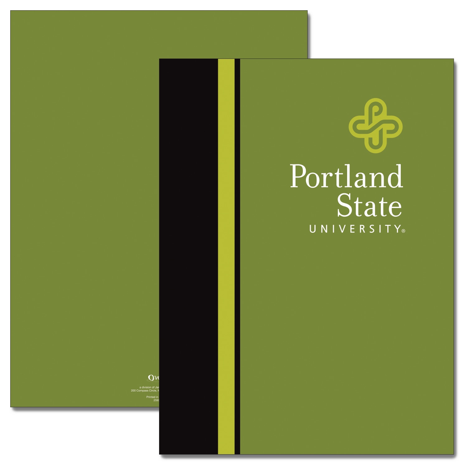 Pocket Folder School Name 9x12