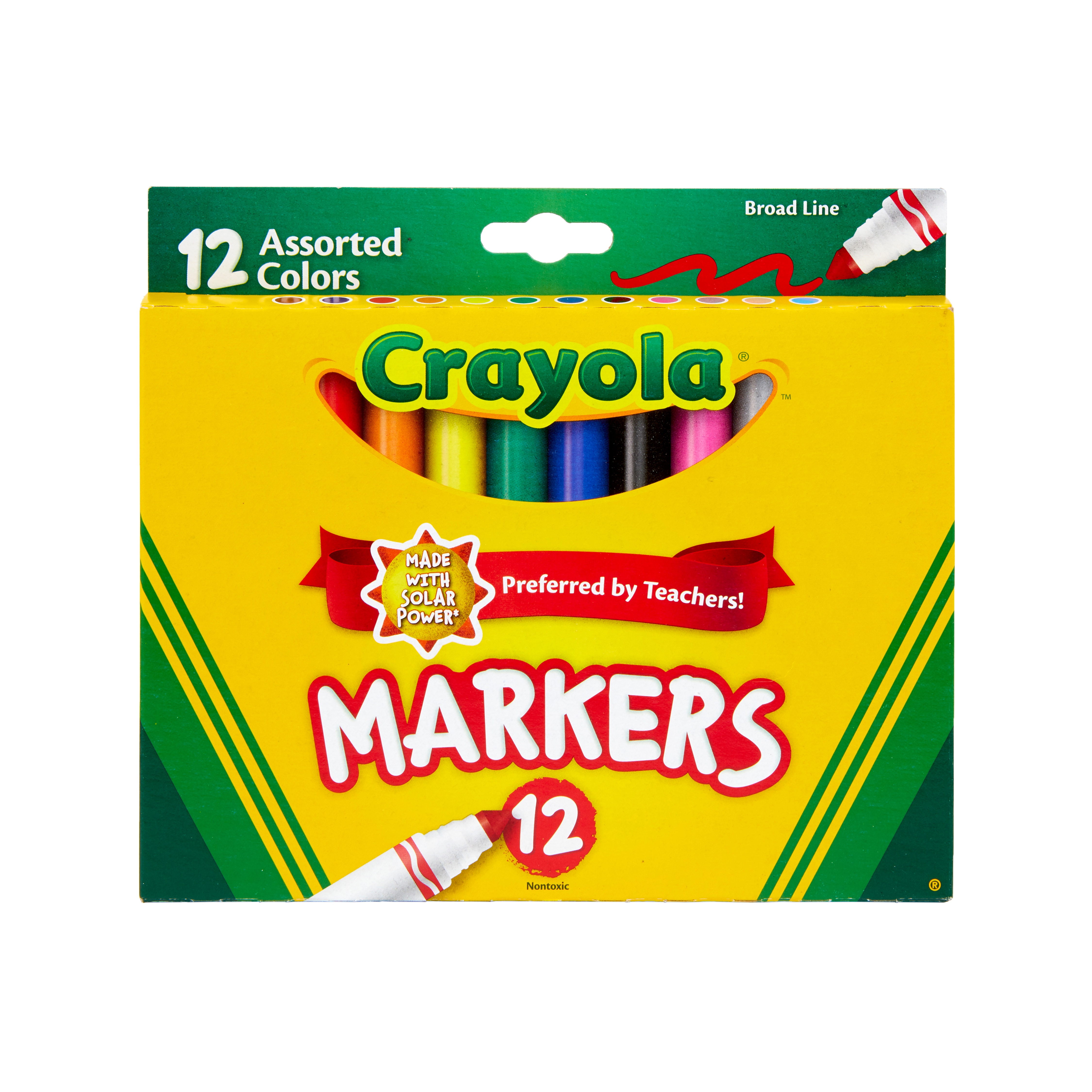 Crayola Marker Set, 12-Colors