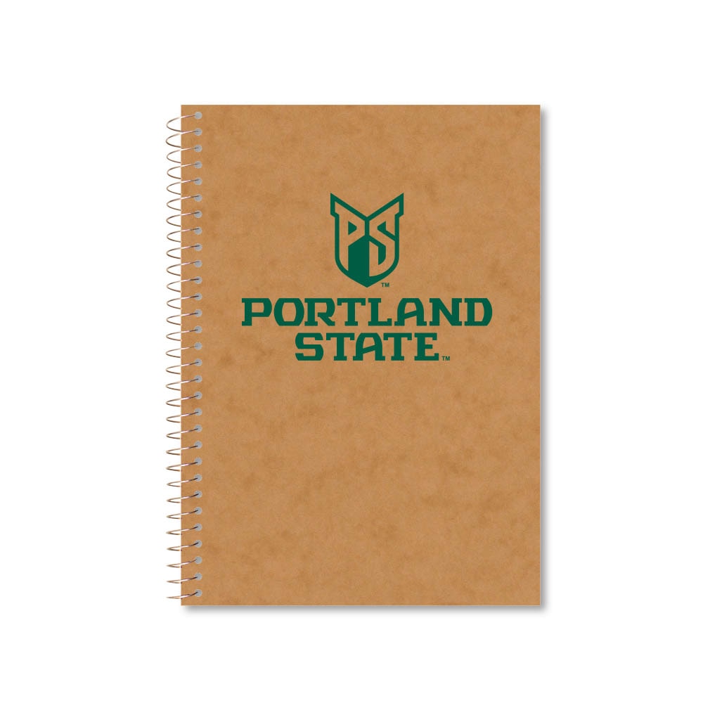 Roaring Premium 3 Subject 9.5 x 6.5 Notebook, College Ruled 20lb Paper, Pressboard Foil Cover