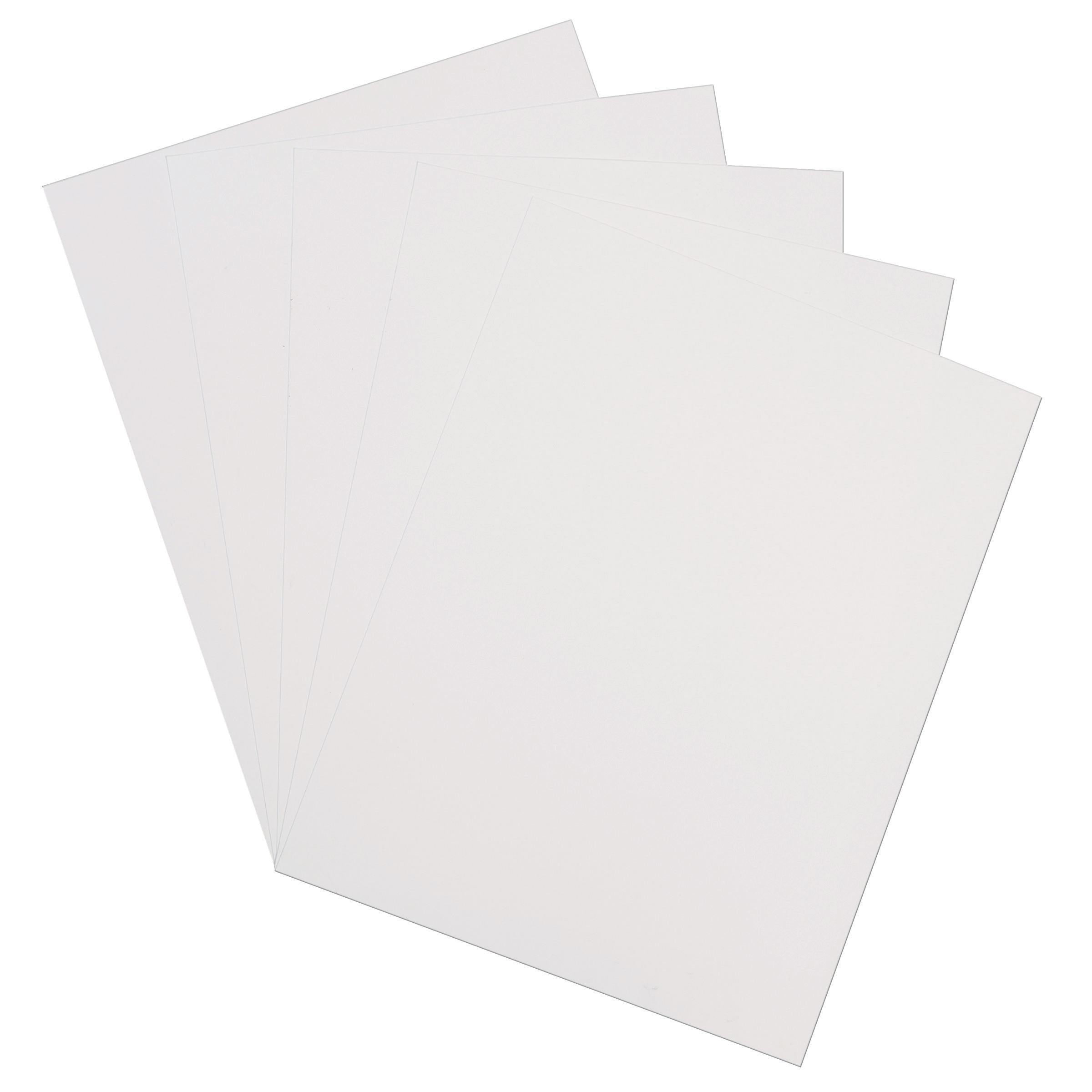 Pacon Card Stock, 100 Sheets, 8.5" x 11", White