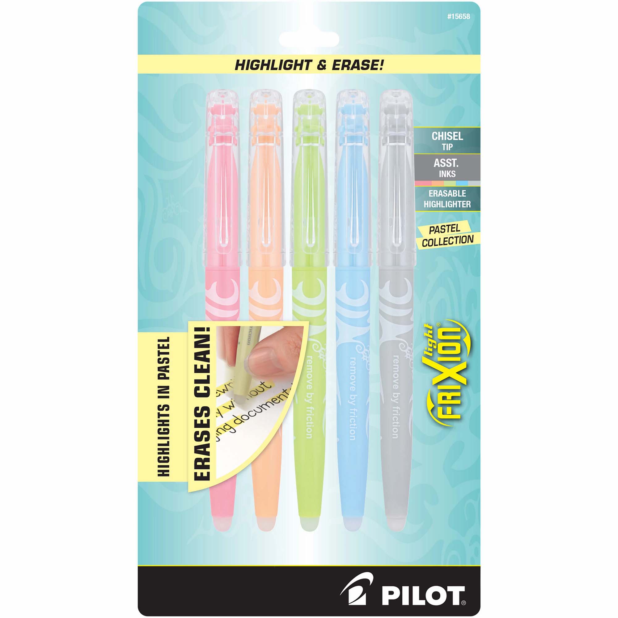 Frixion Highligter Pastel 5Pk