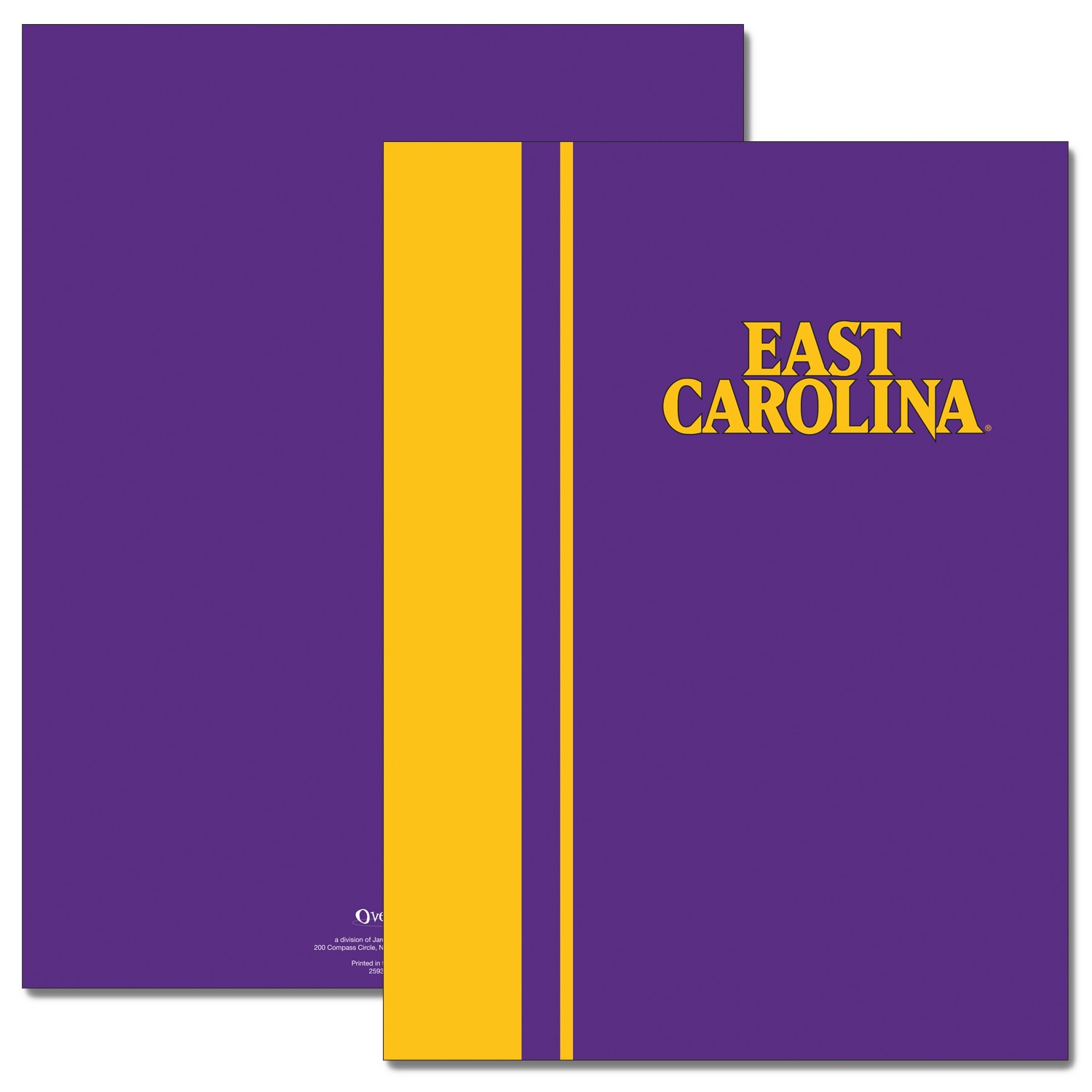 Pocket Folder School Name 9x12