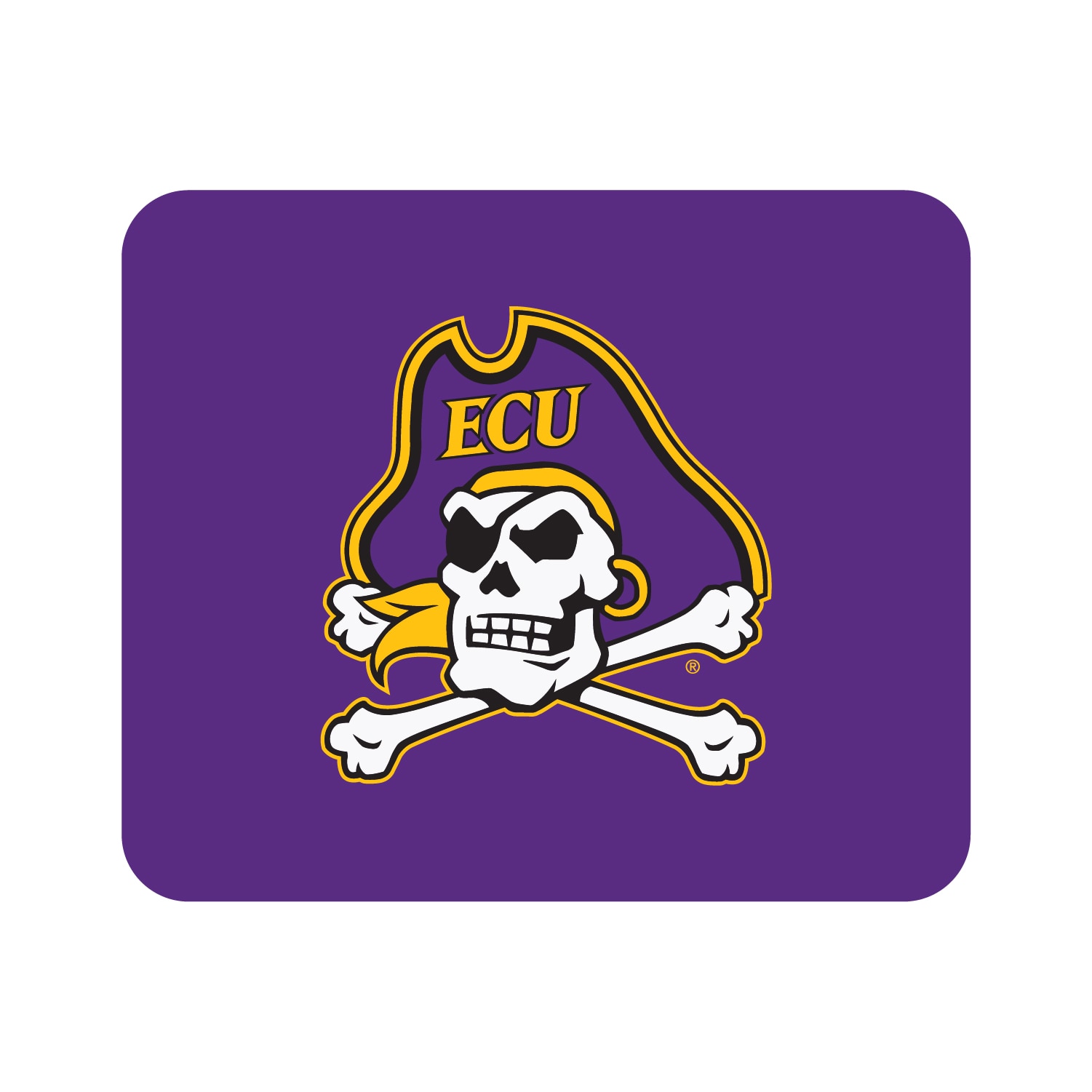 East Carolina University - Primary Mousepad, Classic