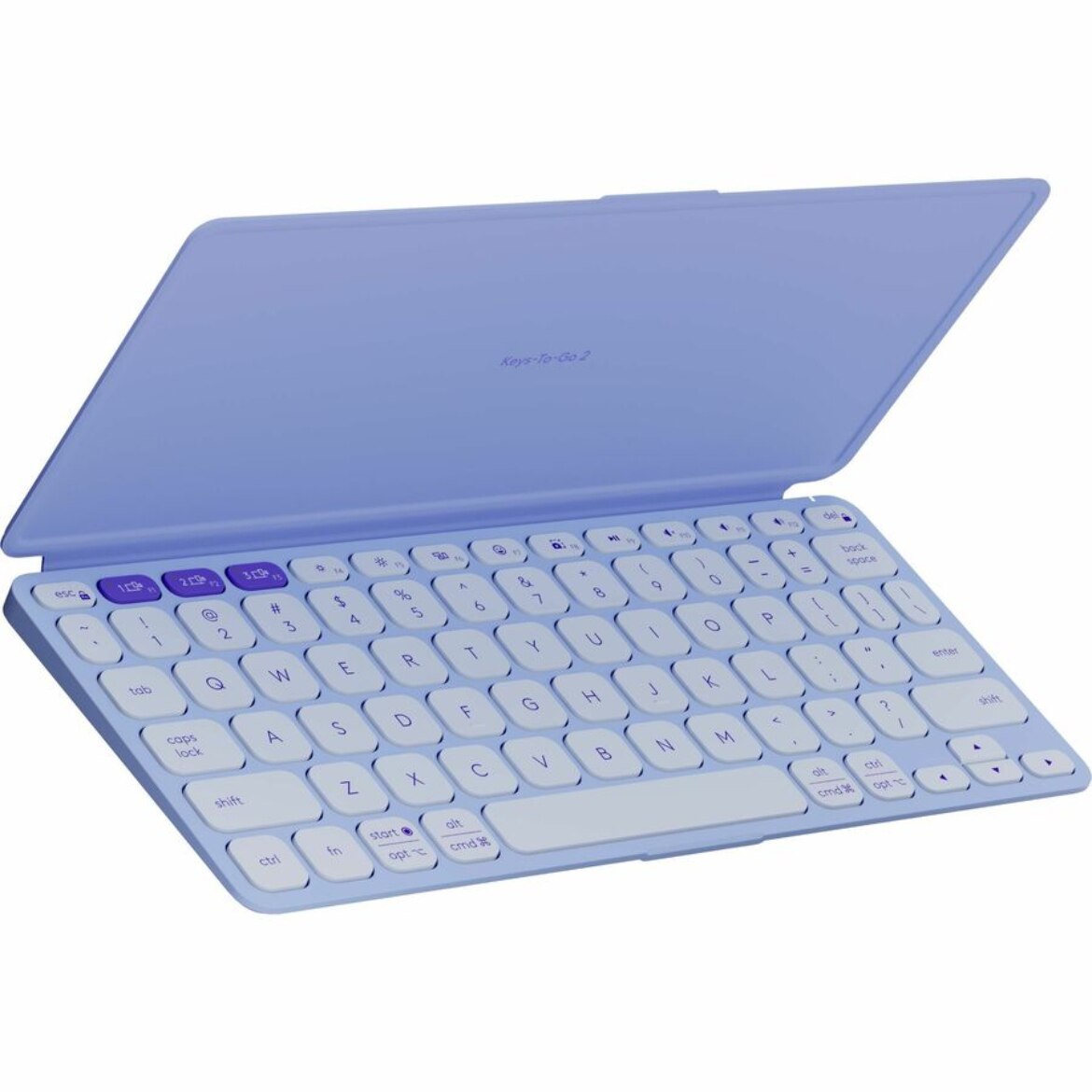 Logitech KEYS-TO-GO 2 Wireless Keyboard with Cover- Lilac