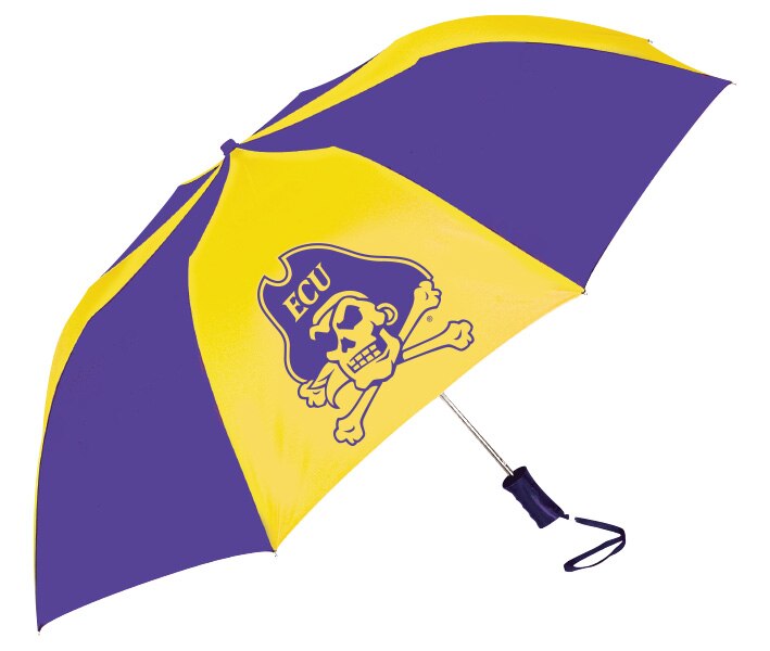 East Carolina Pirates "The Sport" 2-Tone Emblematic Umbrella Automatic Folding 48" Coverage