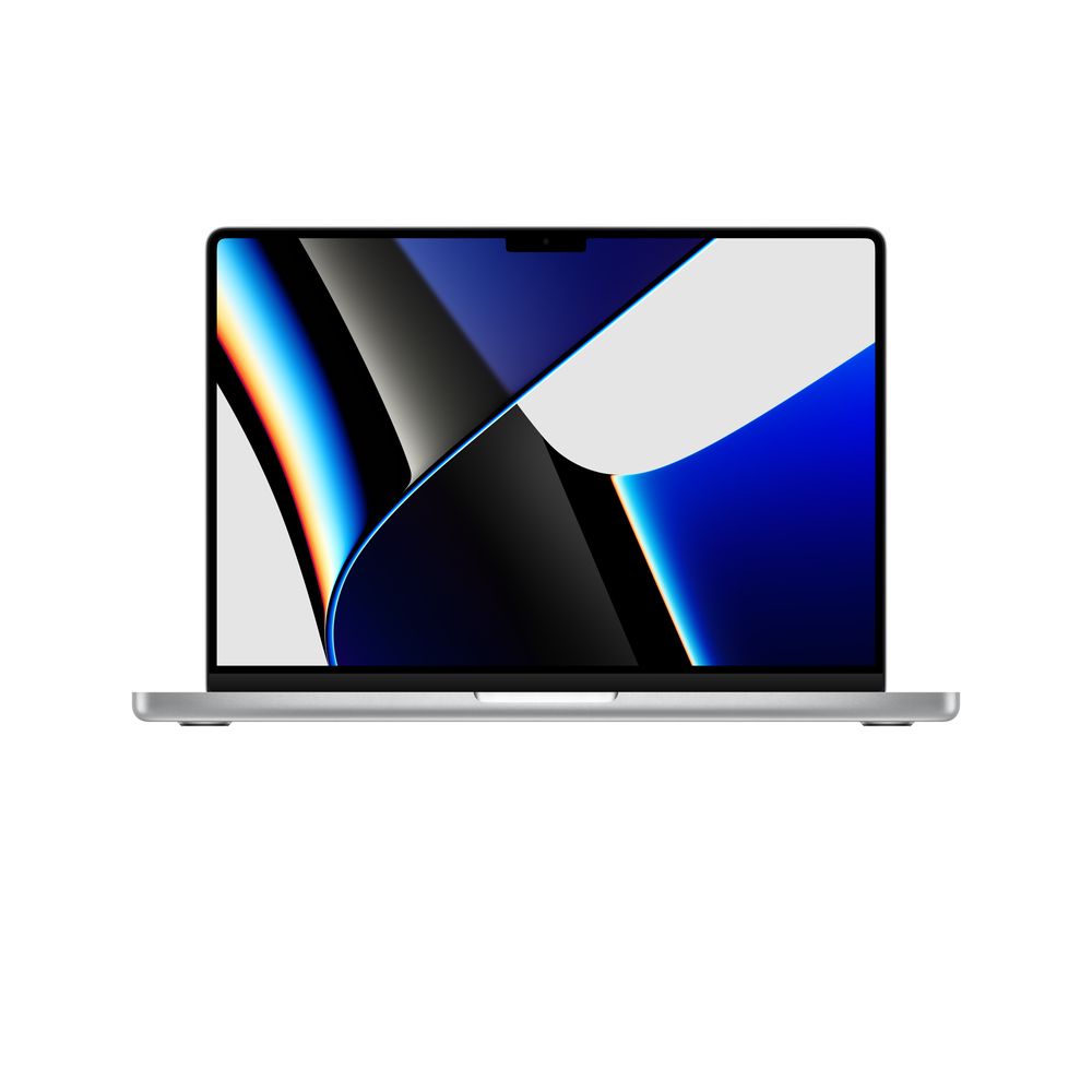 14-inch MacBook Pro: Apple M1 Pro chip with 8‑core CPU and 14‑core GPU, 512GB SSD - Silver