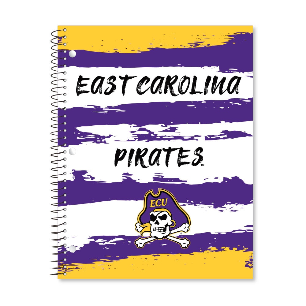 Digi Curve Divide 1 Subject 11"x8.5" 70 Count College Ruled Spiral Notebook