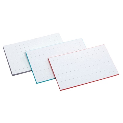 Dot Grid Index Card Refill 50ct