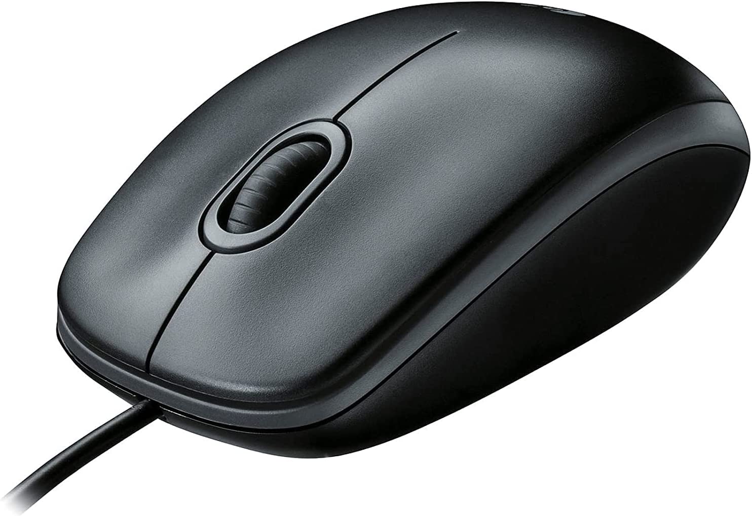 Logitech M100 USB Mouse-Black