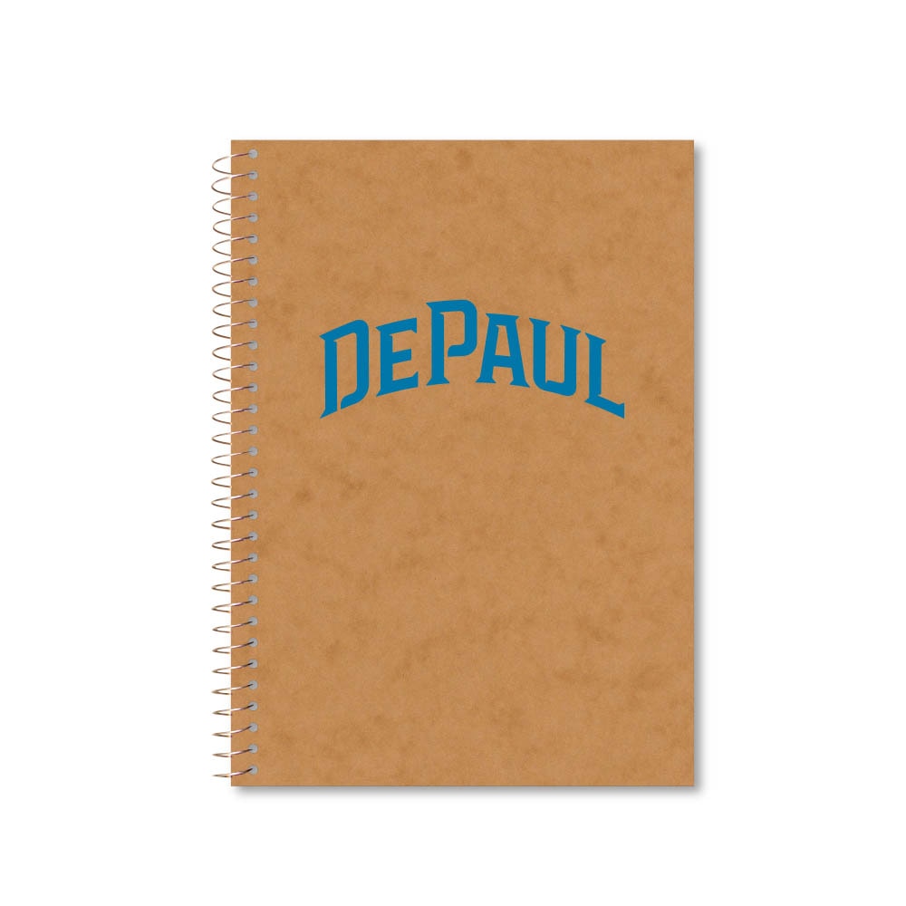 Roaring Premium 3 Subject 9.5 x 6.5 Notebook, College Ruled 20lb Paper, Pressboard Foil Cover