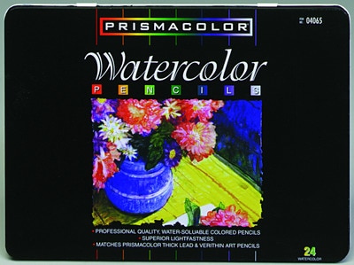 Prismacolor Watercolor Pencil Set, 12-Colors