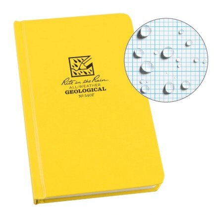 Rite In The Rain All Weather Notebook: Geological 4x7IN