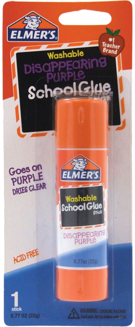 Elmer's Washable Purple School Glue Stick