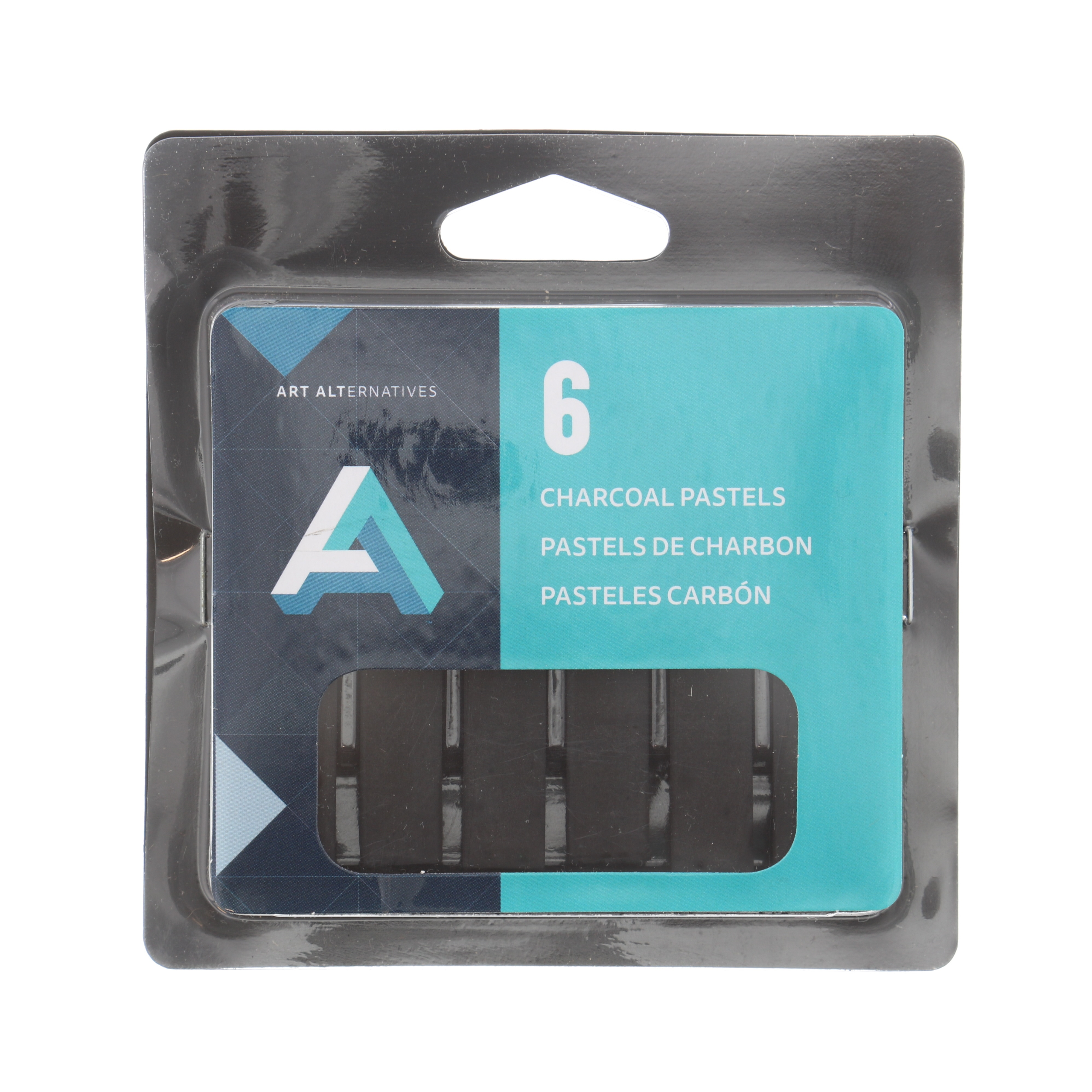 Art Alternatives Charcoal Drawing Sticks 6-Stick Set