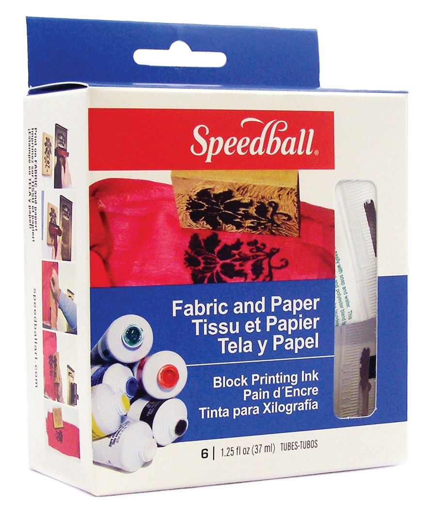 Block Print Ink Kit Fab/Paper