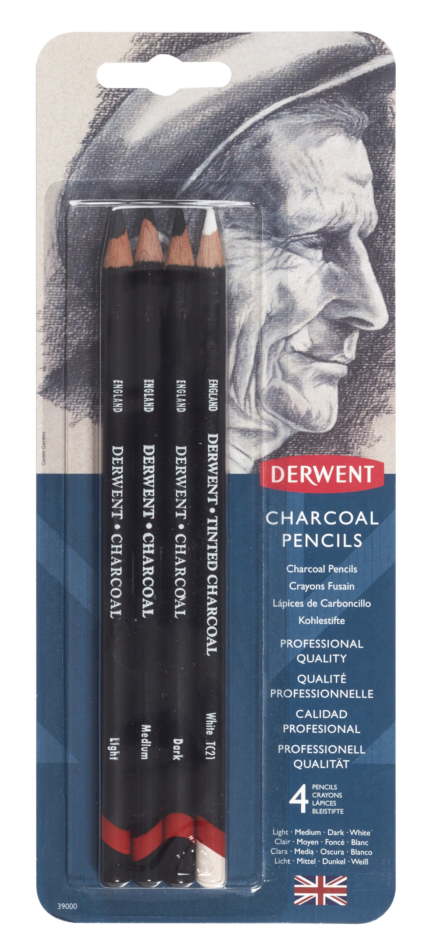 Derwent Charcoal Pencil Set