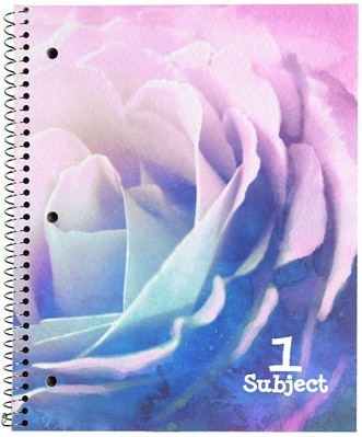 Petals 1 Subject Notebook College Ruled
