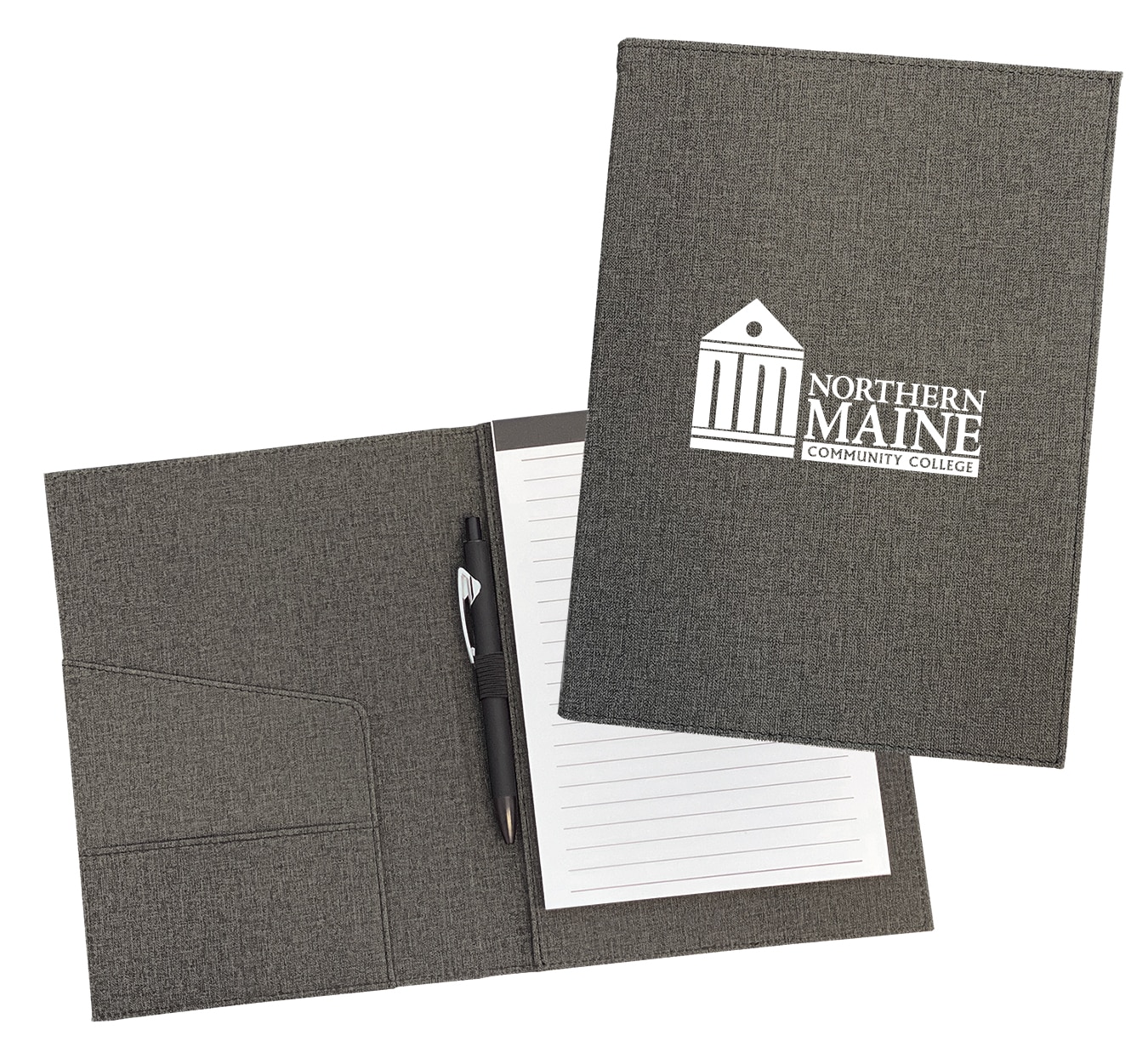 Imprinted Padfolio with Notepad