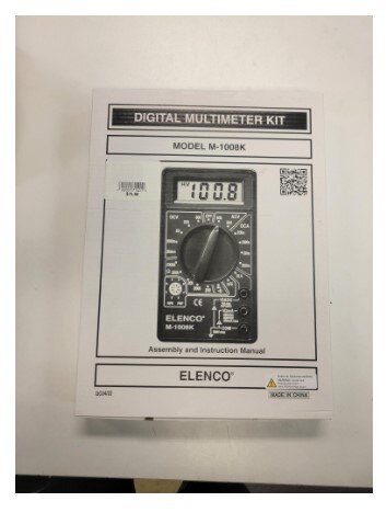 Digital Multimeter Solder Kit