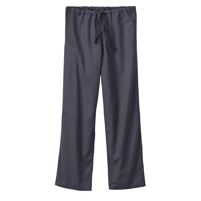 Unisex Full Drawstring Elastic Back Scrub Pant