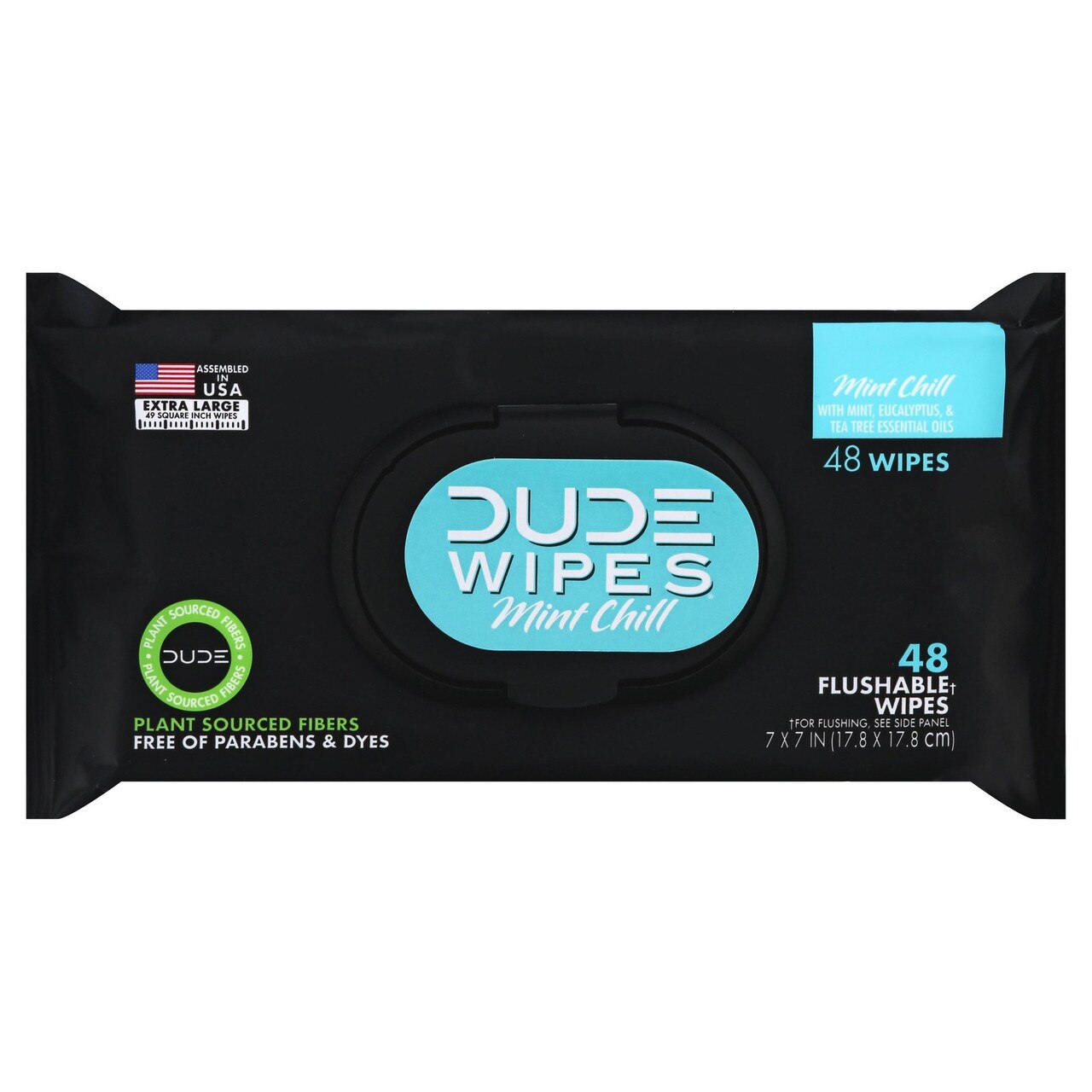Dude Wipes Mint 48ct