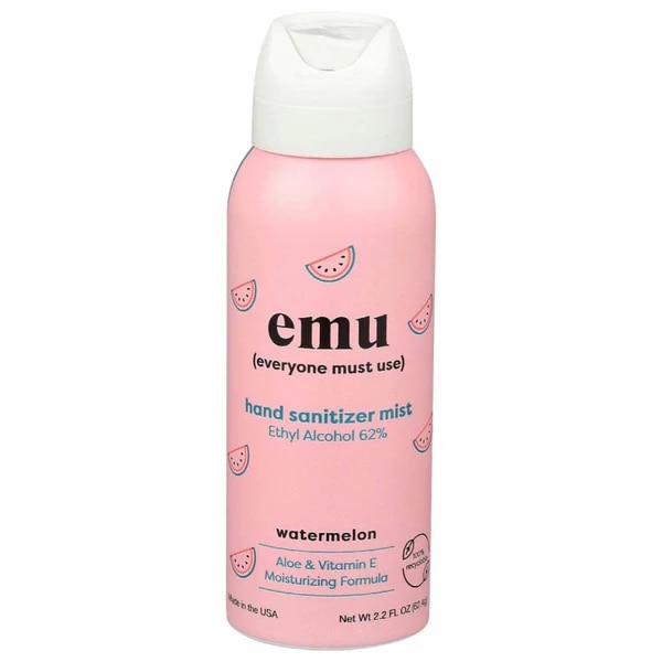EMU Hand Sanitizer Mist Watermelon 2.2oz