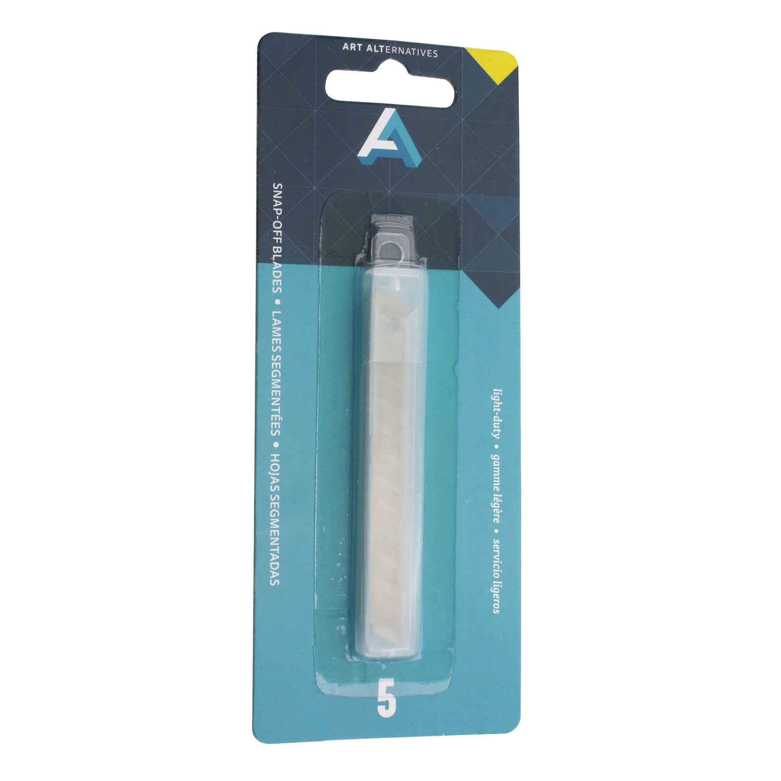 Art Alternatives Snap-Off Blade, Light-Duty, 5/Pkg.