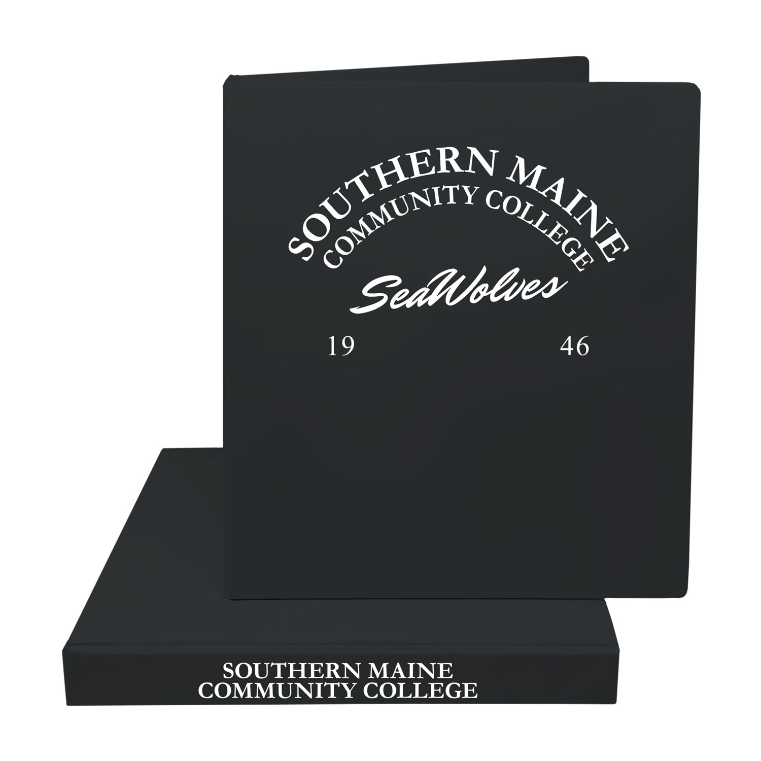 1" Imprinted Binder Mascot