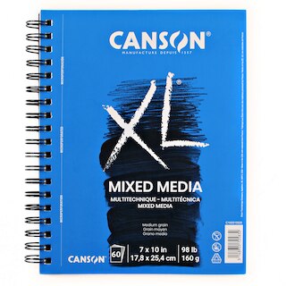 Canson XL Mix Media Pad, 60 Sheets, 7