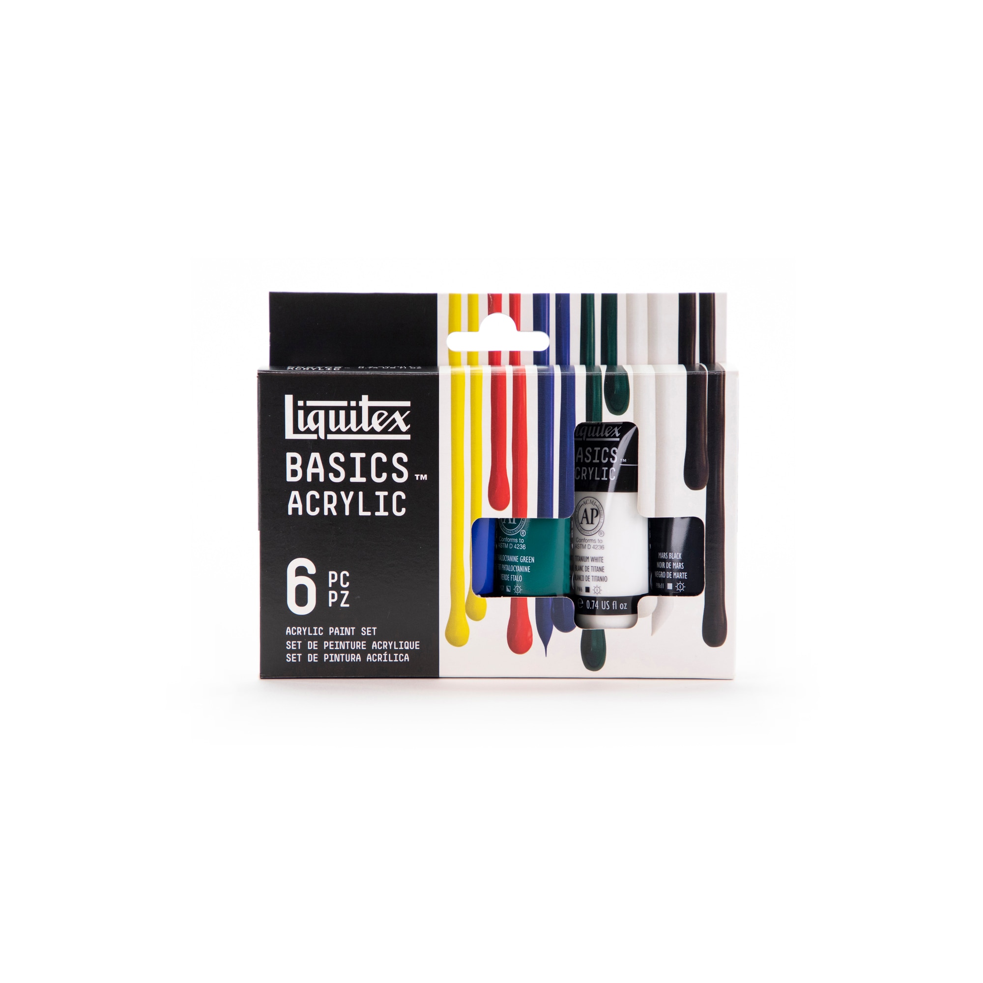 Liquitex BASICS Acrylic Color Set, Introductory