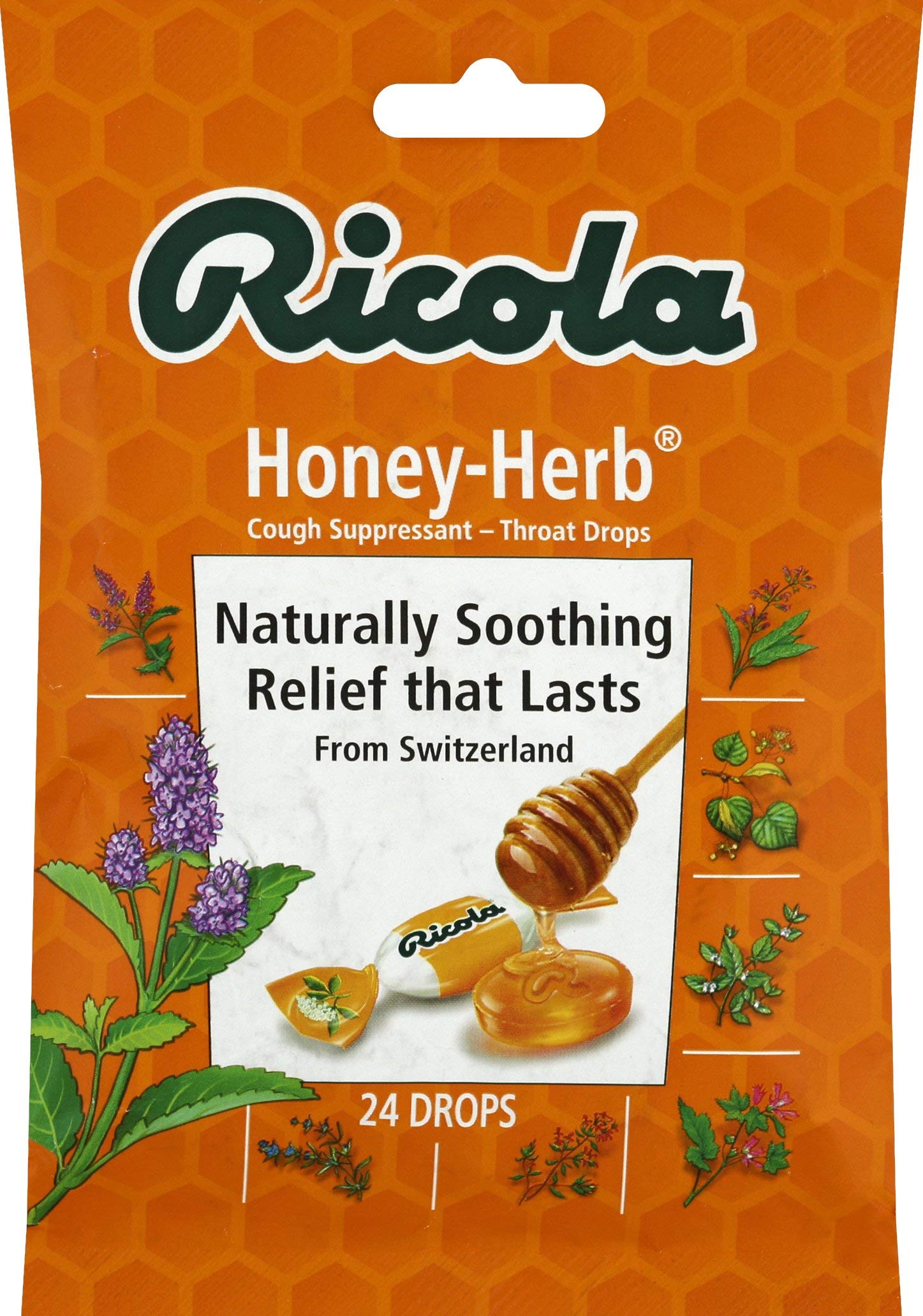 Ricola - Cough Drops Honey Herb - 24CT