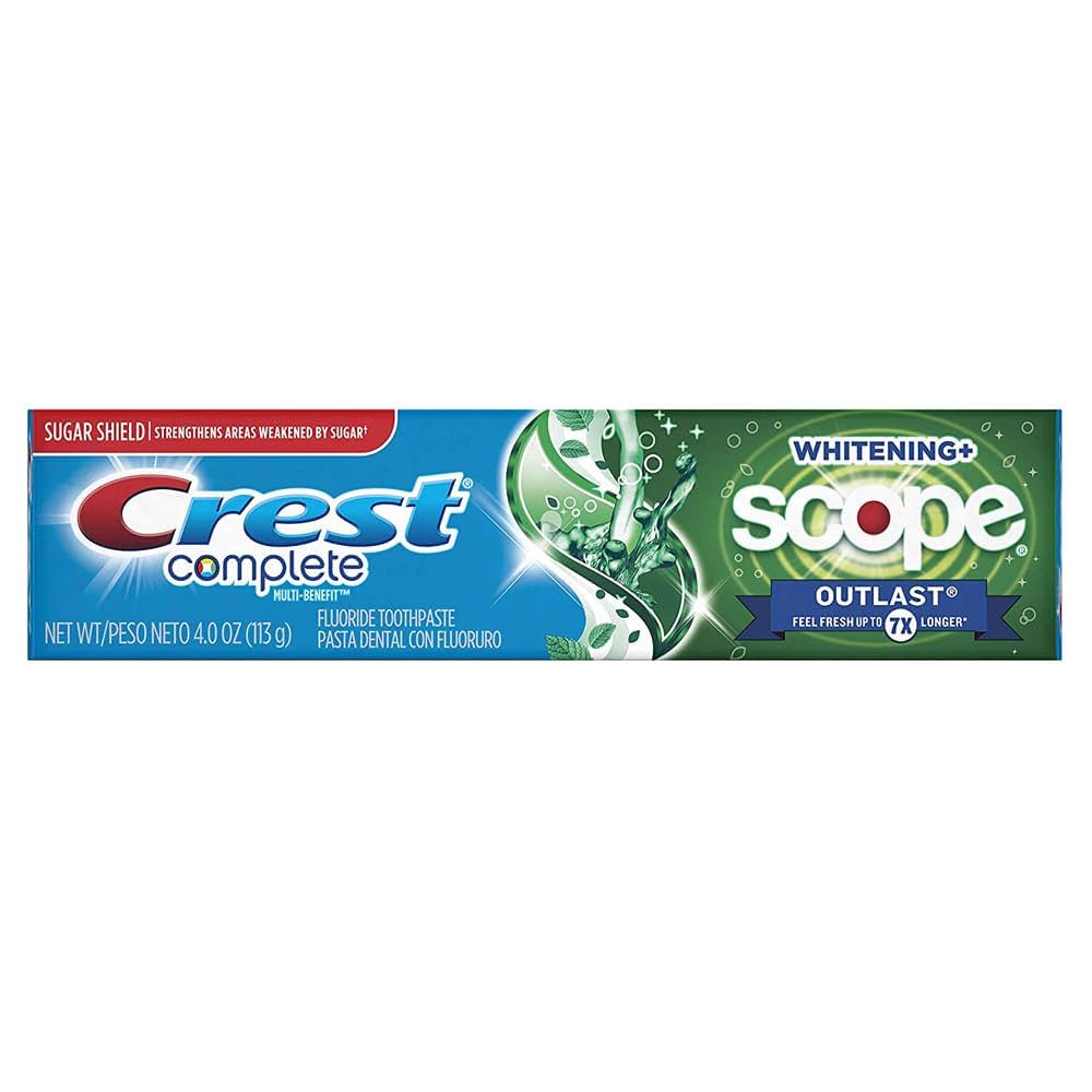 Crest - Toothpaste Complete + Scope Outlast Whitening - 4 oz