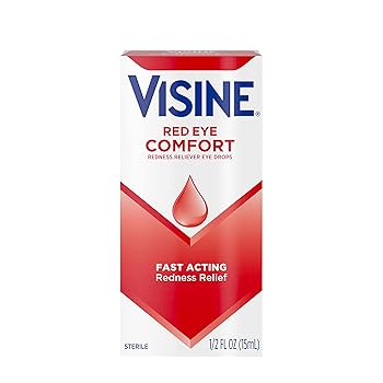 Visine Red Eye Comfort Drops 0.5oz