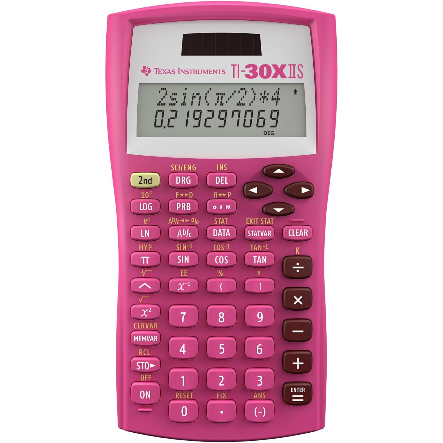 Texas Instruments TI-30XIIS Scientific Calculator (Pink)