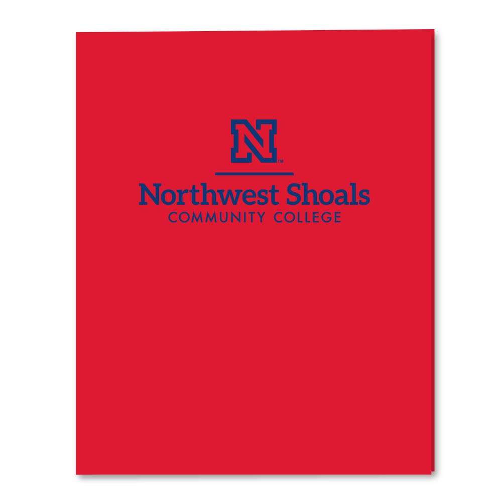 Roaring Twin Pocket Laminated Foil Portfolio 11 x 8.36