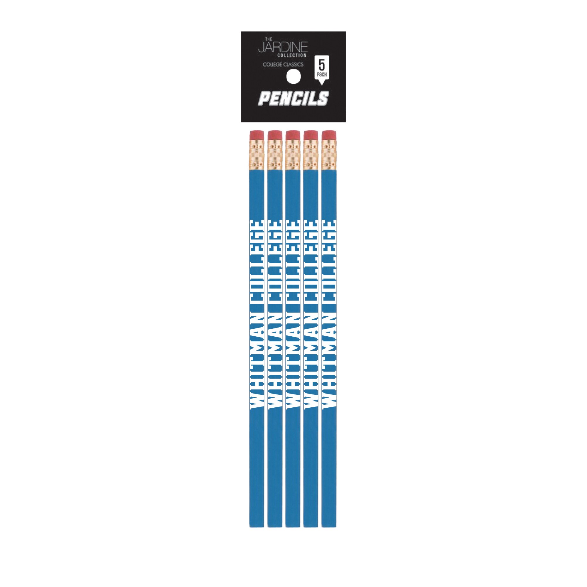 Emblematic Pencil 5pk School Name