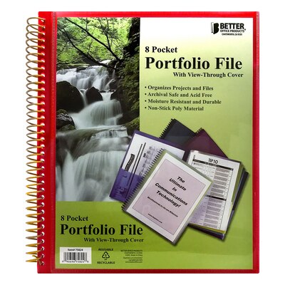 Better 8 Pocket Presentation Folder