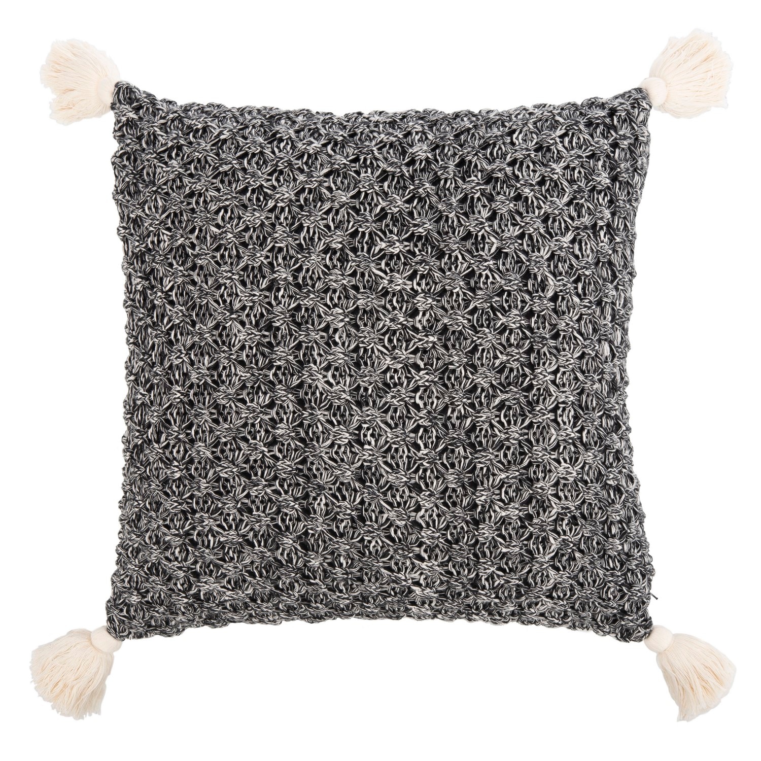 Pennie Knit Tassel Pillow