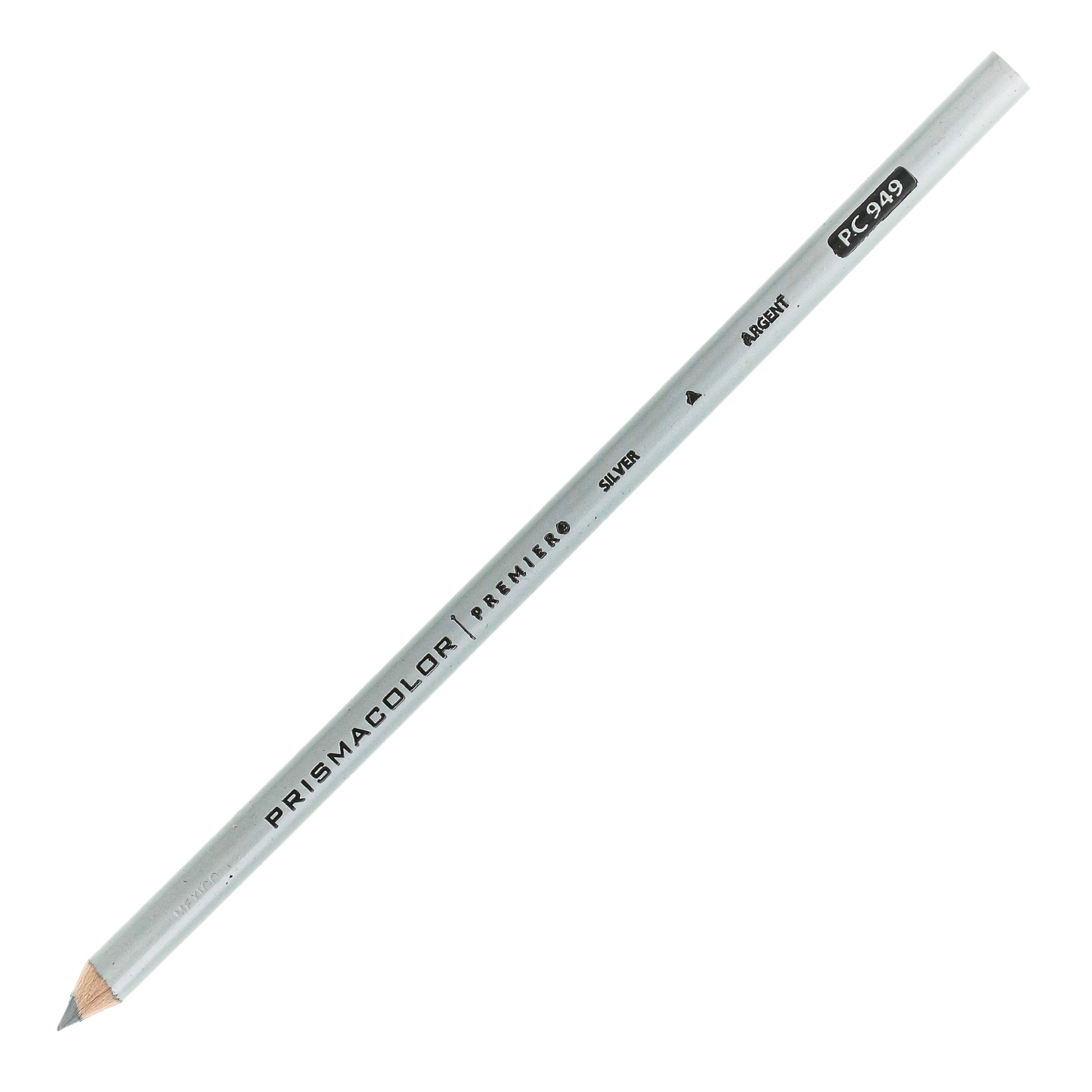 Prismacolor Premier Thick Core Colored Pencil, Metallic Silver