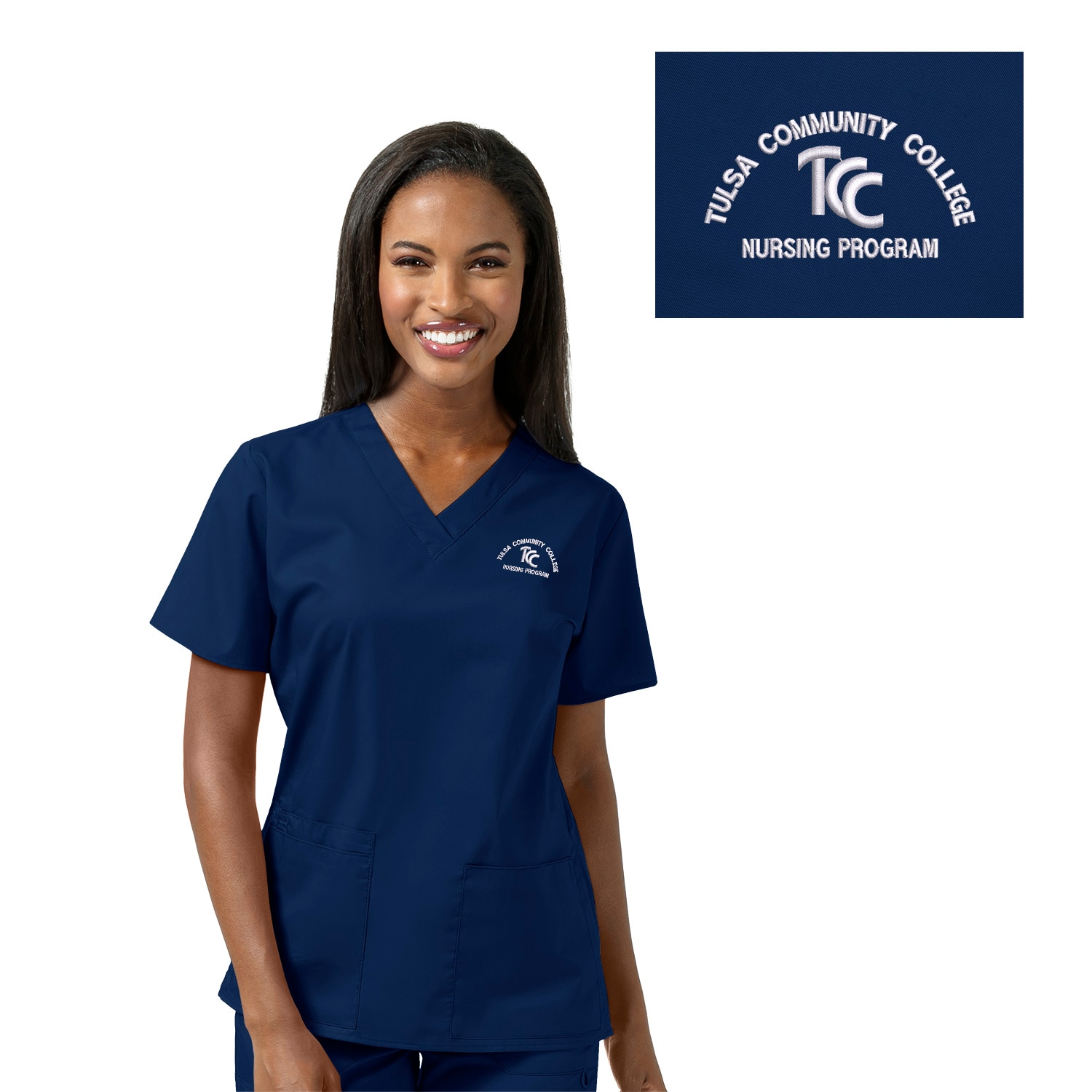 WW WonderWork Women's V-Neck Nursing, 101TUL1