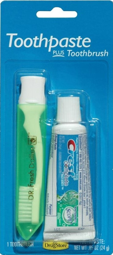 LIL D TOOTHPASTE/TOOTHBRUSH Crest 0.85oz