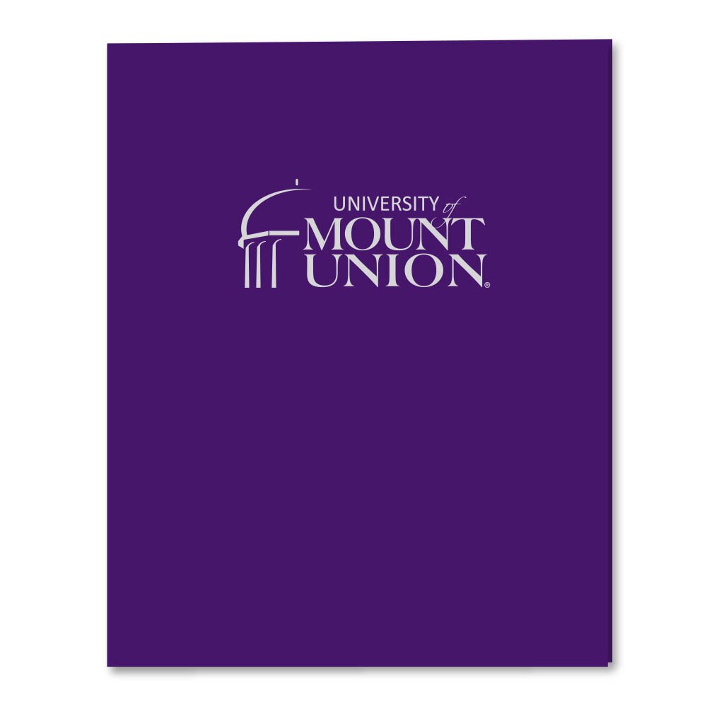 Roaring Twin Pocket Laminated Foil Portfolio 11 x 8.56