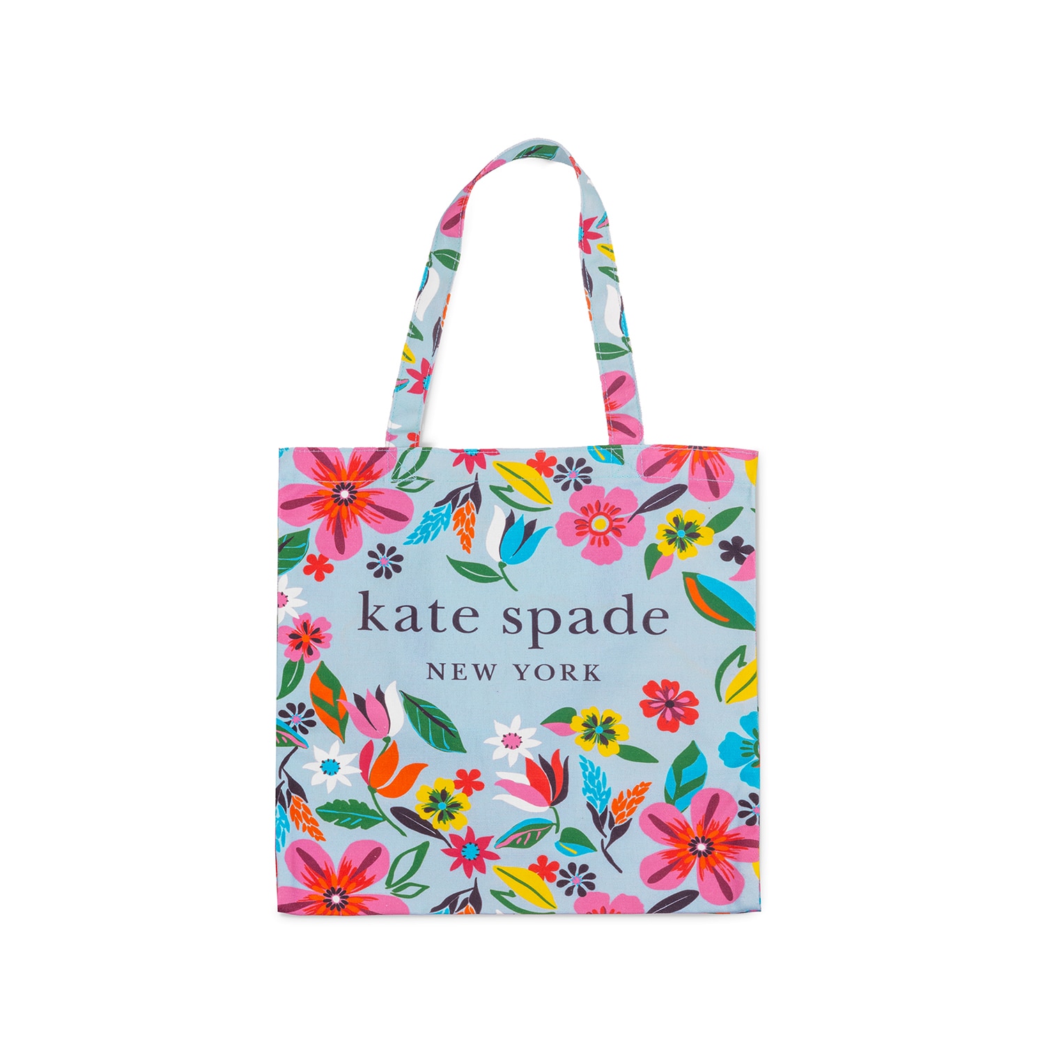 kate spade new york Canvas Book Tote Safari Floral Mount Union