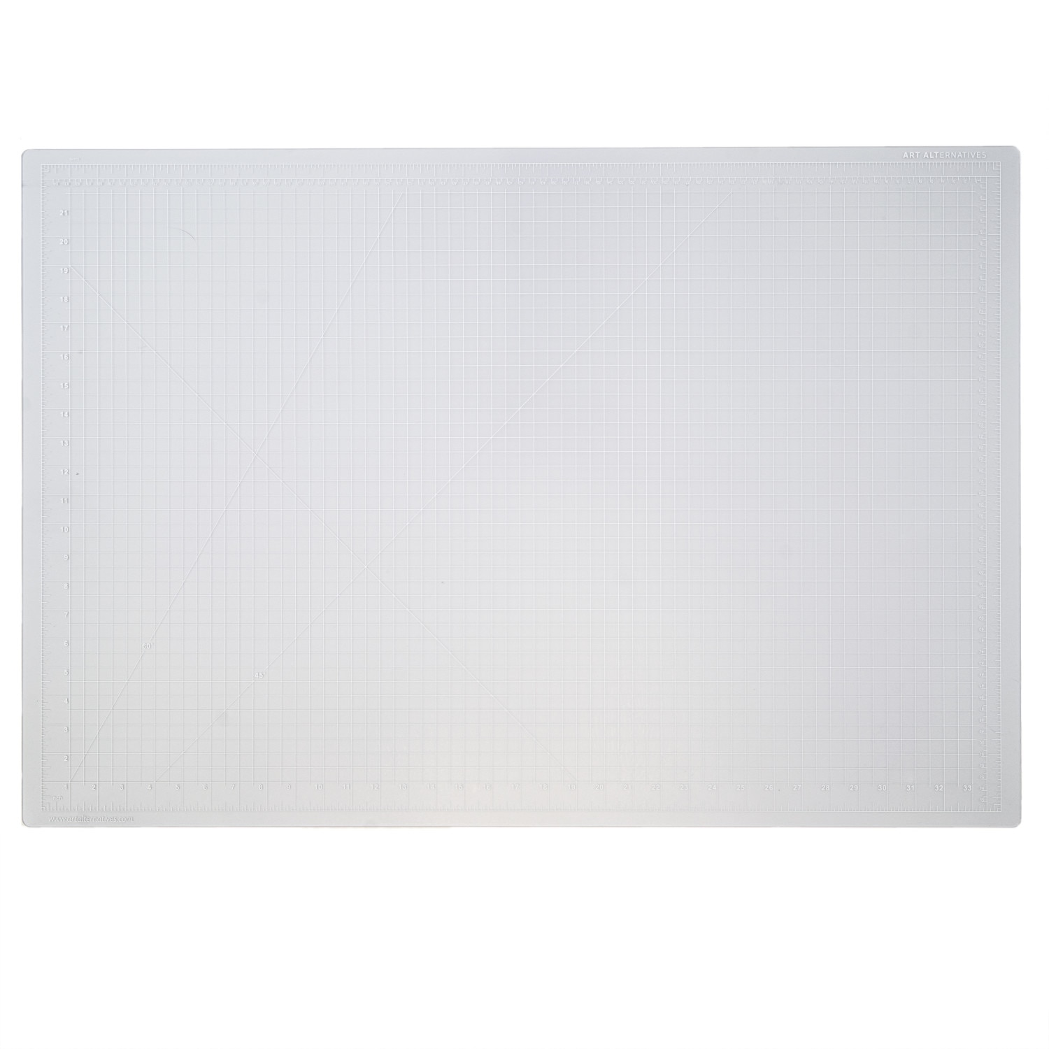 Art Alternatives Self-Healing Cutting Mat, 24" x 36", Clear