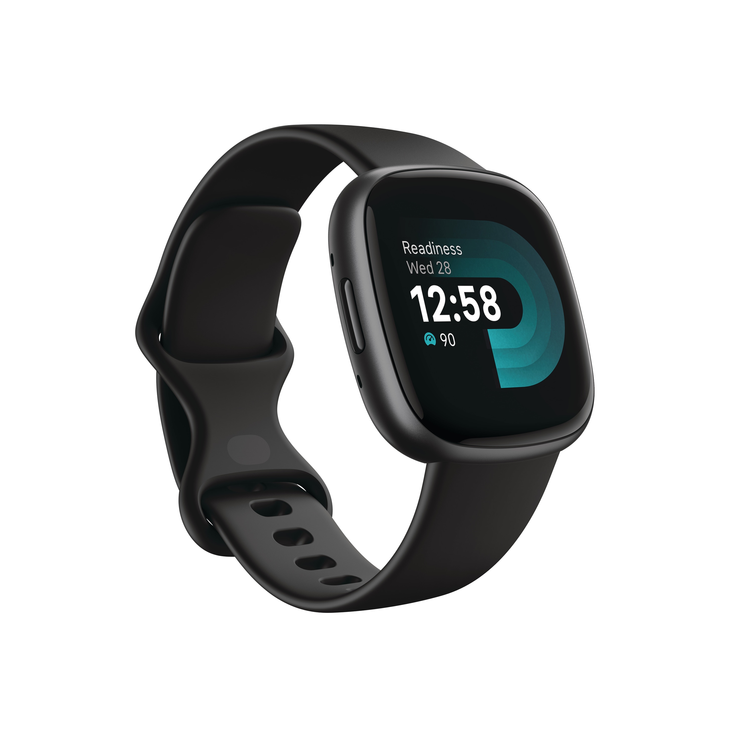 Fitbit Versa 4 Fitness Smartwatch- Graphite Aluminum