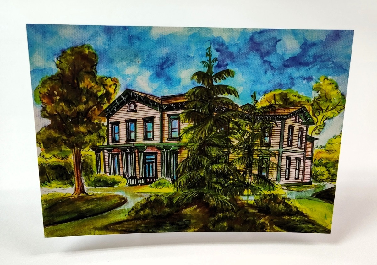 Dey House Writer's Workshop Postcard