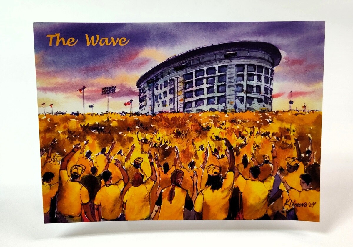 The Wave Postcard