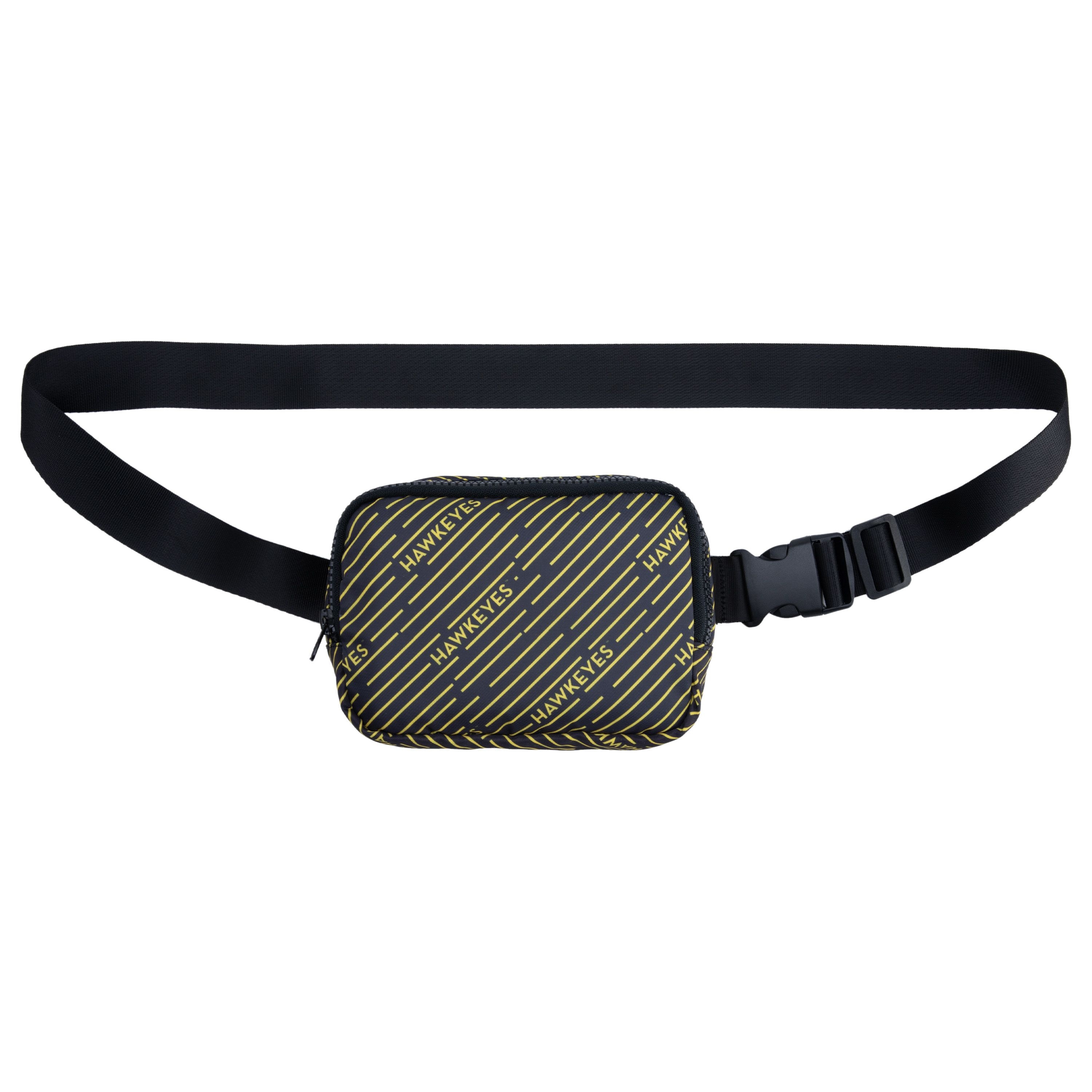 Iowa Hawkeyes AOP Stripes Fanny Pack