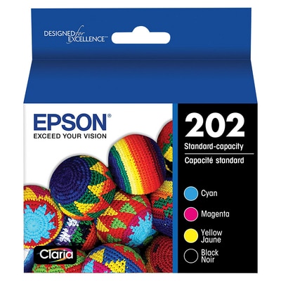 Epson 202 Ink Cartridge Multi-Pack Black/Yellow/Cyan/Magenta